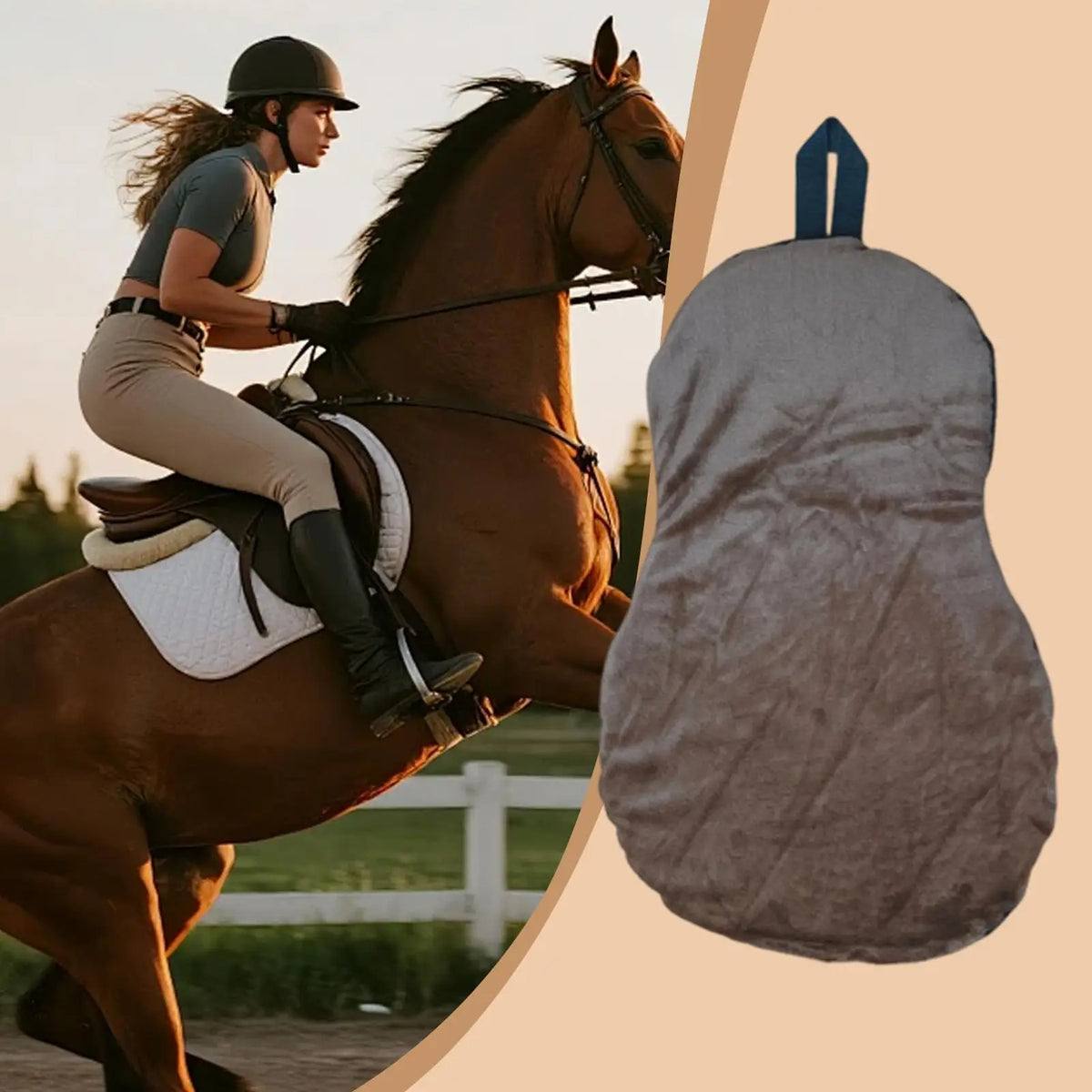 Stable Saddle Pad Comfortable Equestrian - ProPawPet.com
