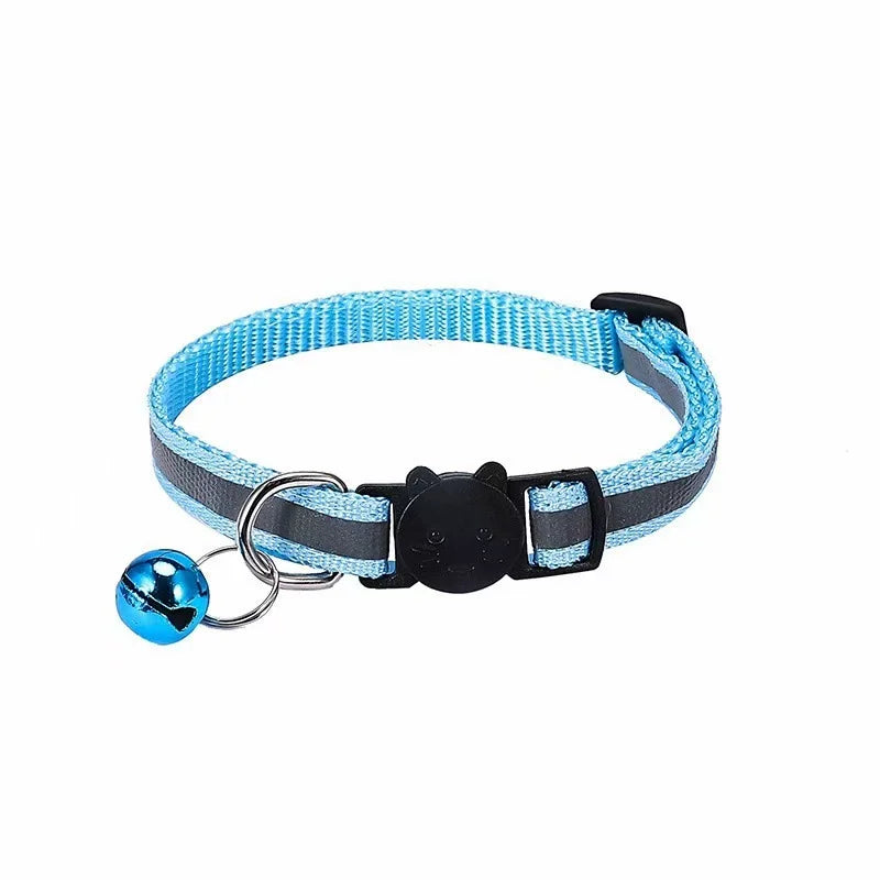 Cartoon Cat Head Reflective Pet Collar - ProPawPet.com
