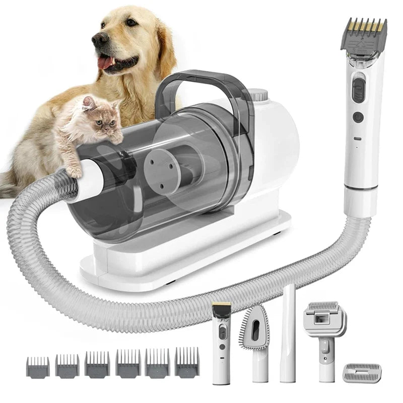 6 In 1 Pets Grooming Kits & Dog Hair Vacuum - ProPawPet.com