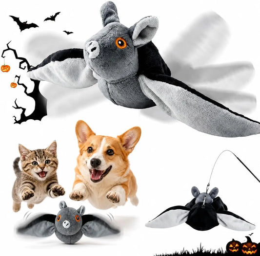 Electric Flapping Bat Interactive Cat Toy, - ProPawPet.com