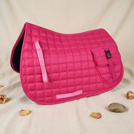 Saddle Pad with Pocket Contoured Quilted - ProPawPet.com