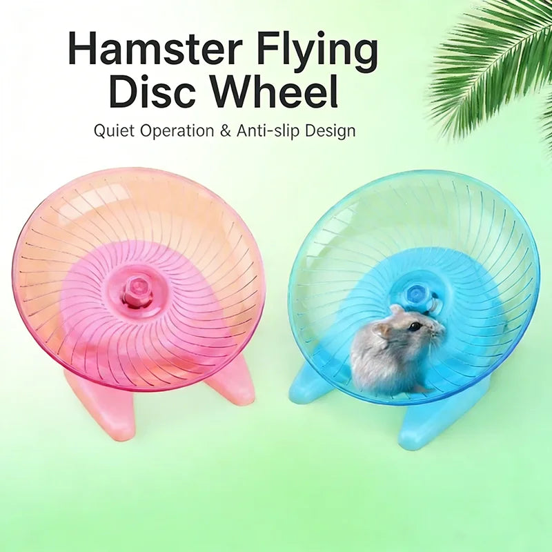 Silent Hamster Flying Saucer Running Disc - ProPawPet.com