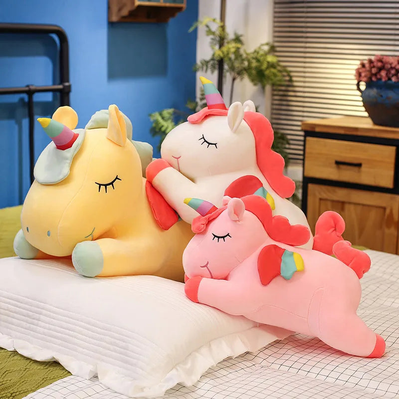 Cute Pony Plush Toy Rainbow Angel Unicorn - ProPawPet.com