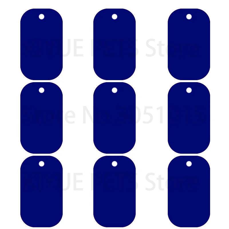 Pet ID Dog Tag Aluminum Military Army ID – photo 17