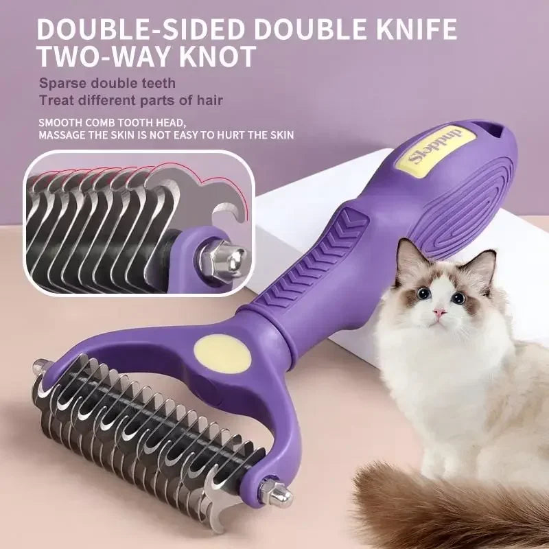 Dog Grooming Comb Pet Deshedding Brush - ProPawPet.com
