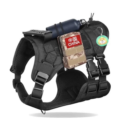 Tactical Dog Harness with Handle and Leash - ProPawPet.com