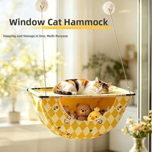 Easy To Install Heavy-Duty Cat Hammock - ProPawPet.com