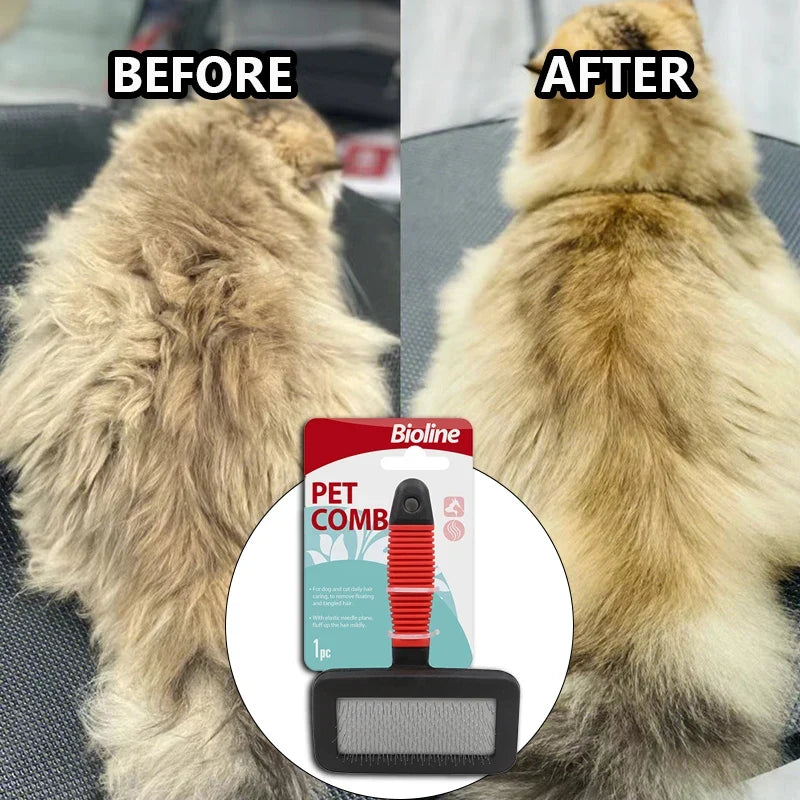 Bioline Pet Dog Brush Cat Comb Effective to - ProPawPet.com