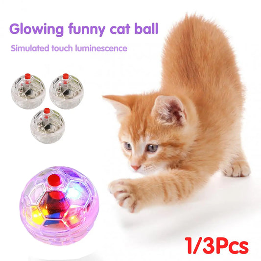1/3Pcs Cat Motion Light Up Interactive Flash - ProPawPet.com