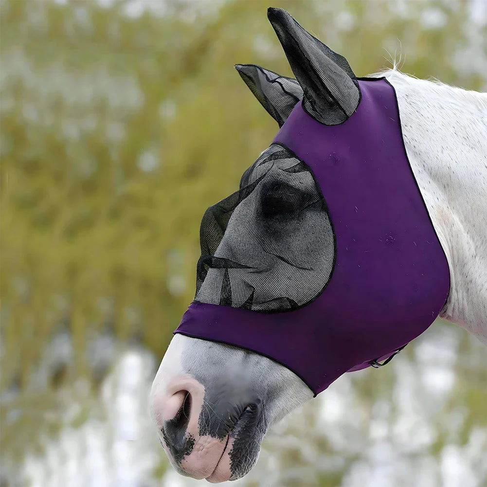 Anti Fly Stretchy Knitted Mesh Mask Ear - ProPawPet.com