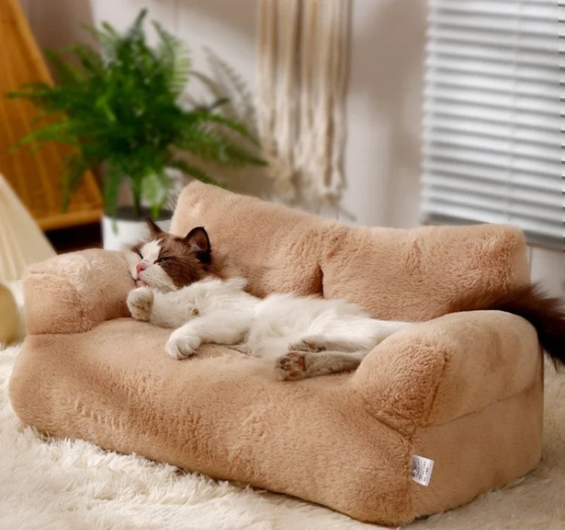 All Season Plush Pet Sofa Bed Washable - ProPawPet.com