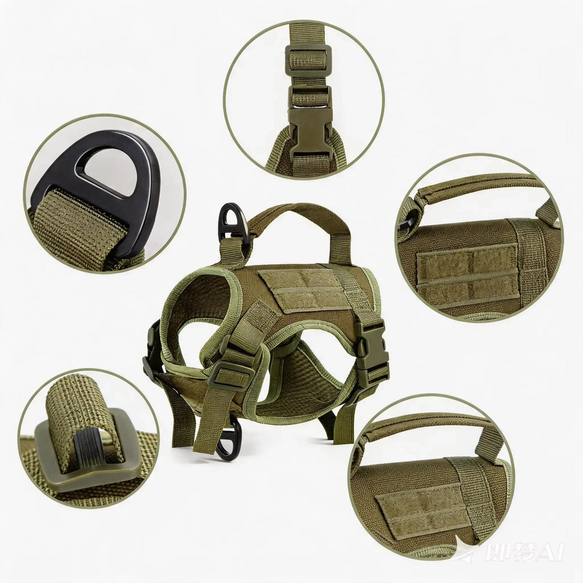 Tactical Cat Harness Vest and Lead Set – photo 4