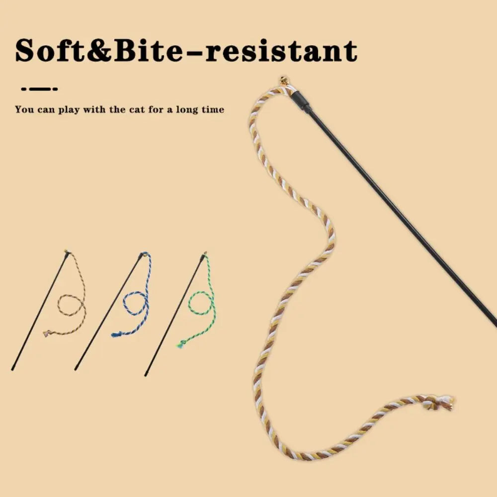 Multi-functional with Bell Cat Wand Cotton - ProPawPet.com