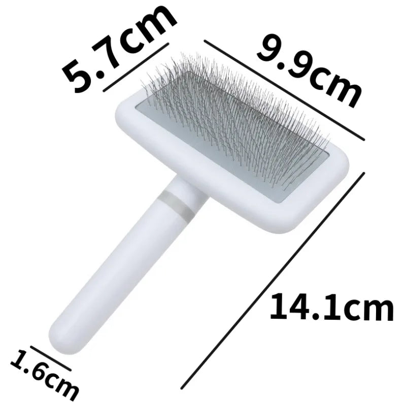 Stainless Steel Dog Brush Pet Hair Remover Massage Combs