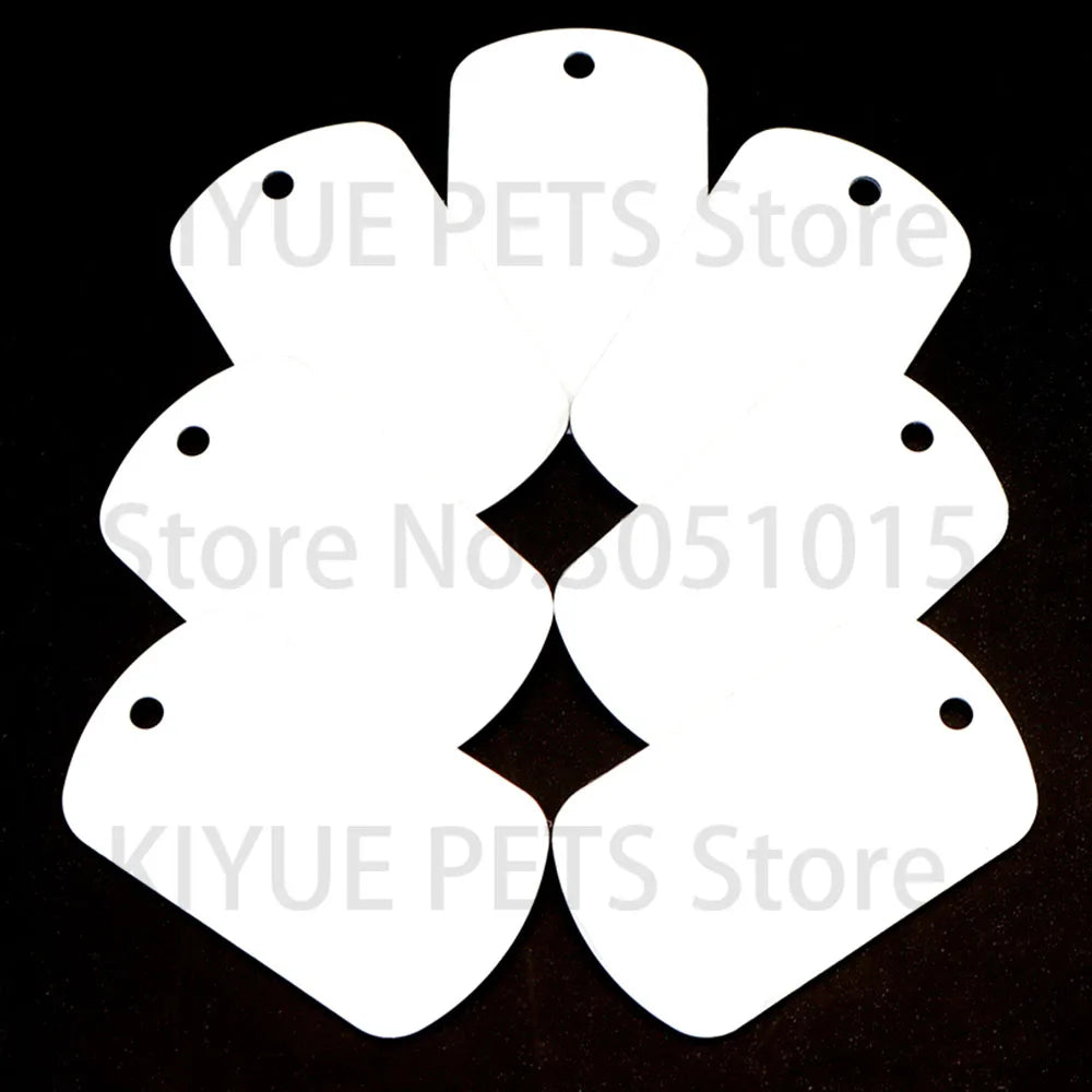 100Pcs Customize Sublimation Dog Tag Pet - ProPawPet.com
