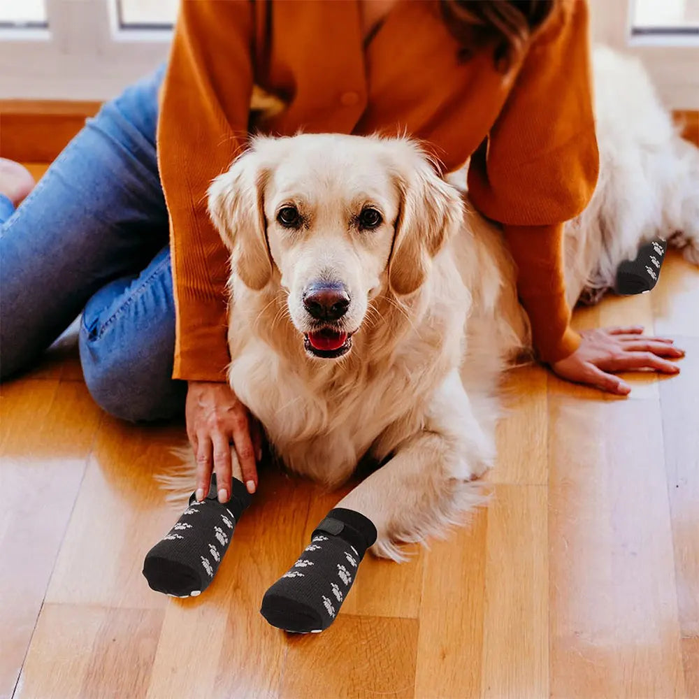 4-Pack Anti-Slip Dog Socks, Prevent Licking - ProPawPet.com