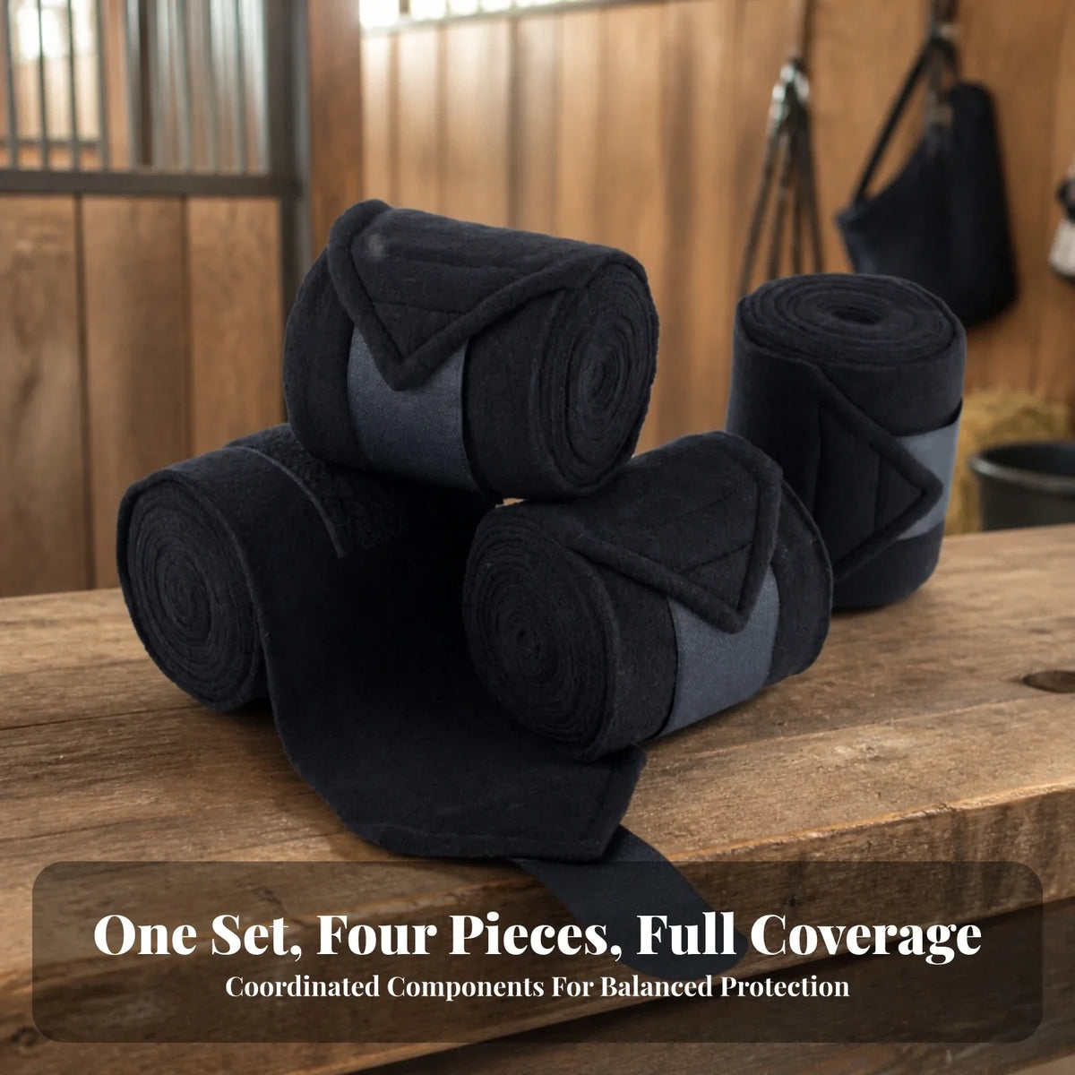 4 Pieces Horse Leg Wrap Supportive Horse - ProPawPet.com