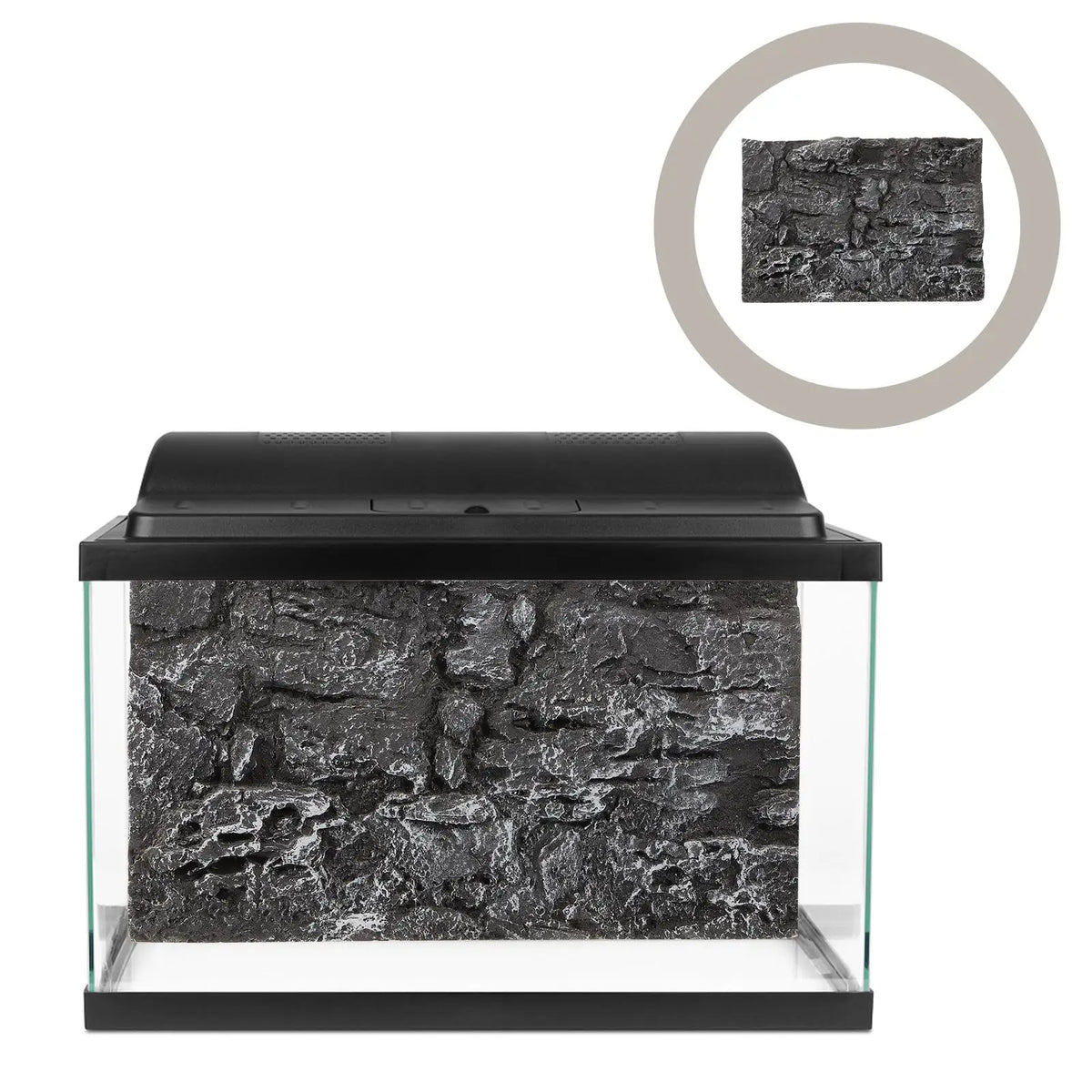 Reptile Tank 3D Rock Background Tank reality - ProPawPet.com