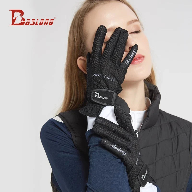 Baslong Equestrian Gloves Men's and Women's - ProPawPet.com