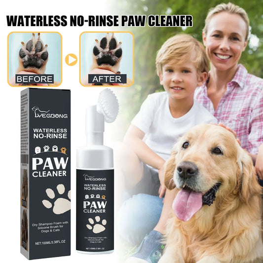 Pet Paw Foam Cleaner No-Rinse Dry Shampoo - ProPawPet.com