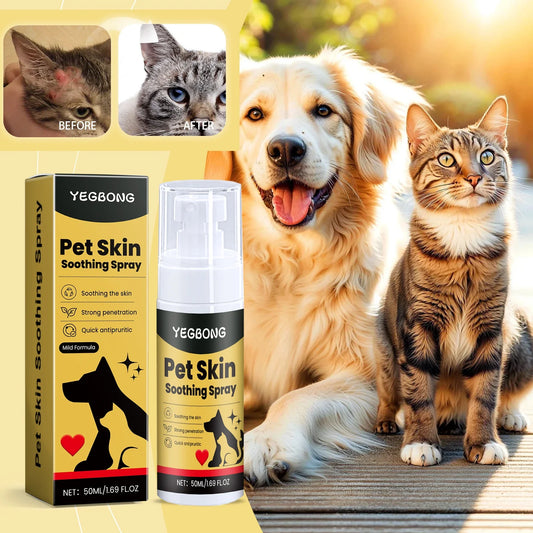 50ml Pet Skin Care Soothing Spray Dog Itch - ProPawPet.com