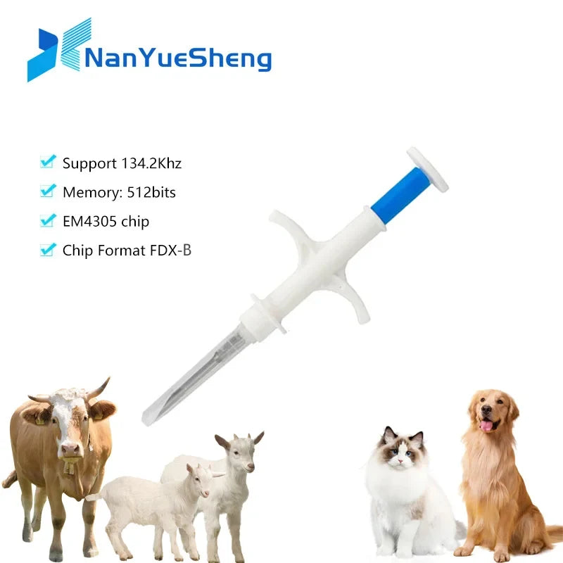 100pcs Animal EM4305 Microchip International - ProPawPet.com