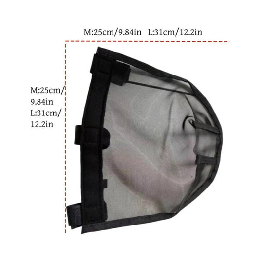 Mesh Horse Nose Net Anti-fly Muzzle Cover - ProPawPet.com