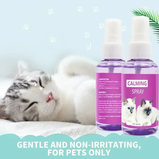 60ml Calming Spray Feline Anti Stress Pheromone Emotional