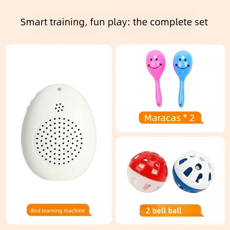 Recording Bird Learning Ma Interactive Playback Parrot Teach – 3 Colors