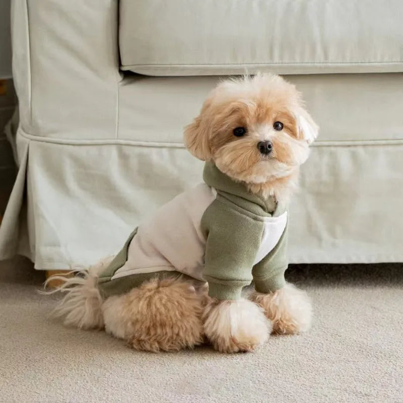 Warm Dog Hoodies Soft Fleece Pet Clothes for - ProPawPet.com