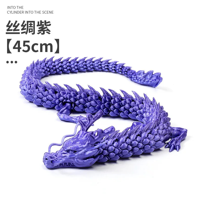 Laser Holographic 3D Printed Dragon Aquarium Fish Tank – 18 Colors