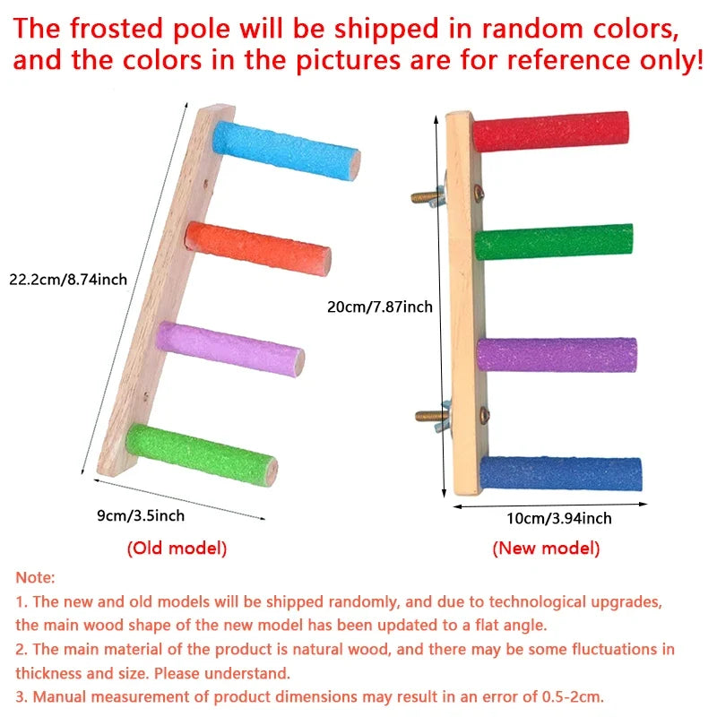4/6/8 Step Bird Climbing Ladder Parrot Toy - ProPawPet.com