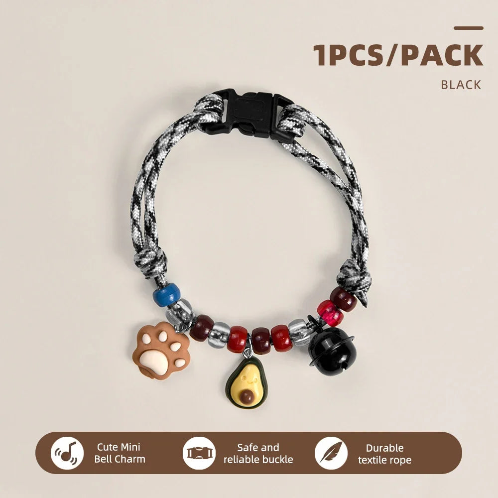 Cute Pet Beaded Necklace Cat Dog Collar - ProPawPet.com