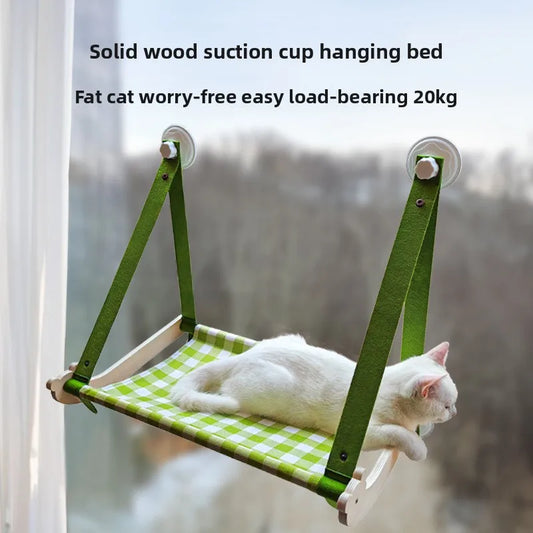 Wooden Folding Cat Window Hammock Variants - ProPawPet.com