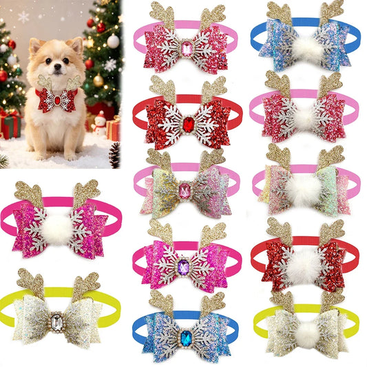 30/50pcs New Fashion Christmas Pet Dog - ProPawPet.com