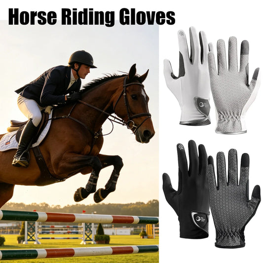 Horse Riding Gloves Non Slip Breathable - ProPawPet.com