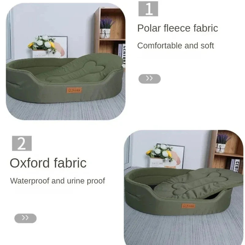 Double Sided Dog Bed Big Size Extra Large - ProPawPet.com