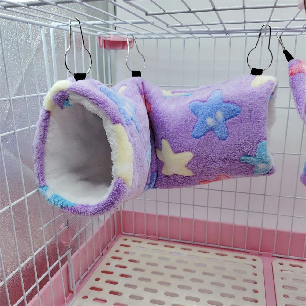 Warm Heart Solf Cotton Plush Hamsters Playing Tunnels – 9 Colors