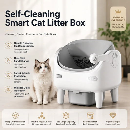 Automatic Self Cleaning Cat Litter Box - ProPawPet.com