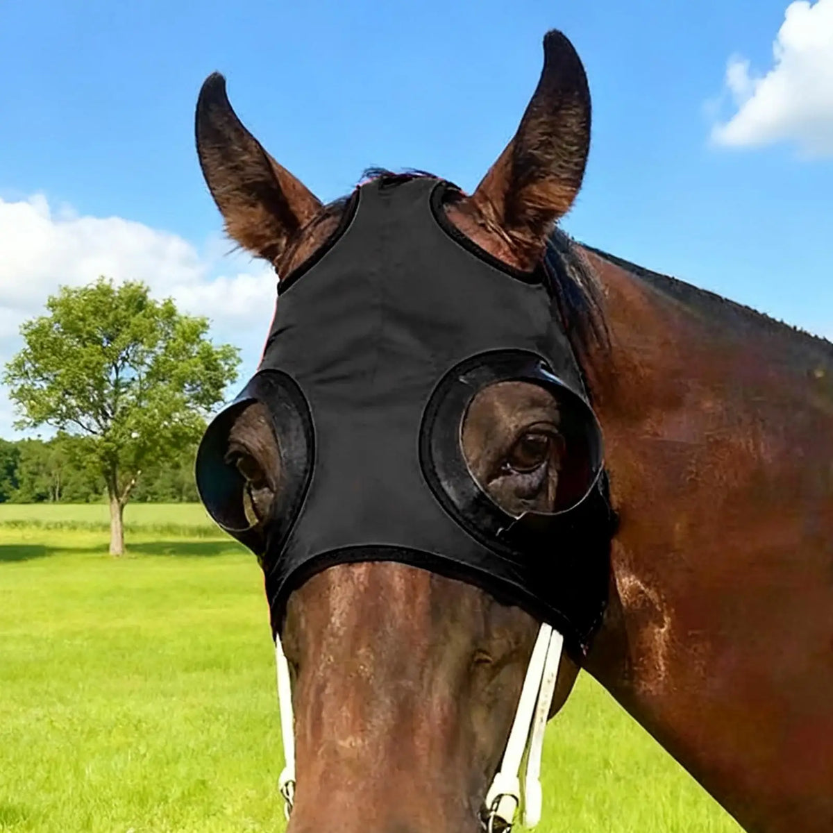 Horse Blinkers with Breathable Mesh Anti - ProPawPet.com