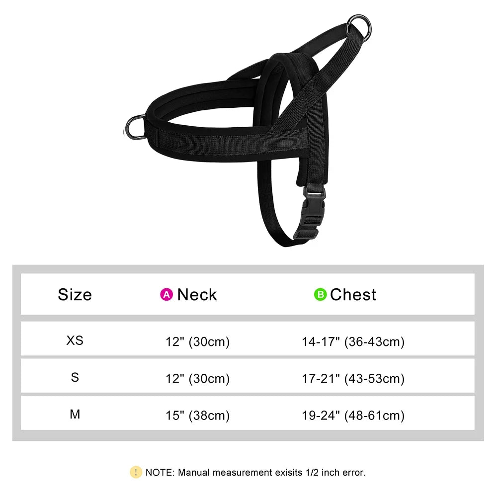 Nylon Dog Harness No Pull Dog Harnesses Vest - ProPawPet.com