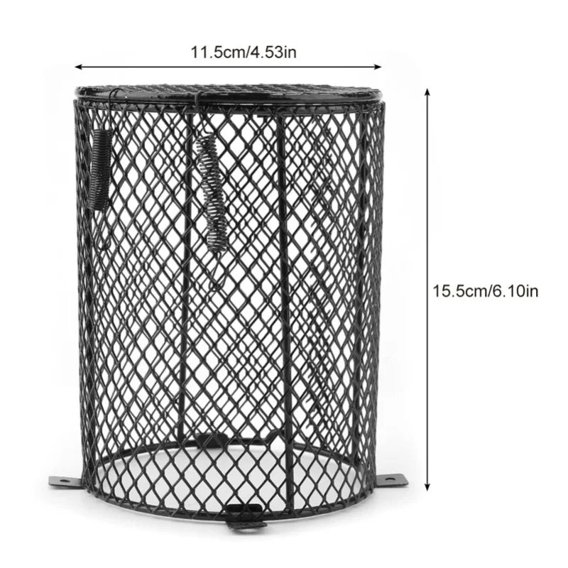 Reptile Anti Scald Lamp Mesh Cover Day Night - ProPawPet.com