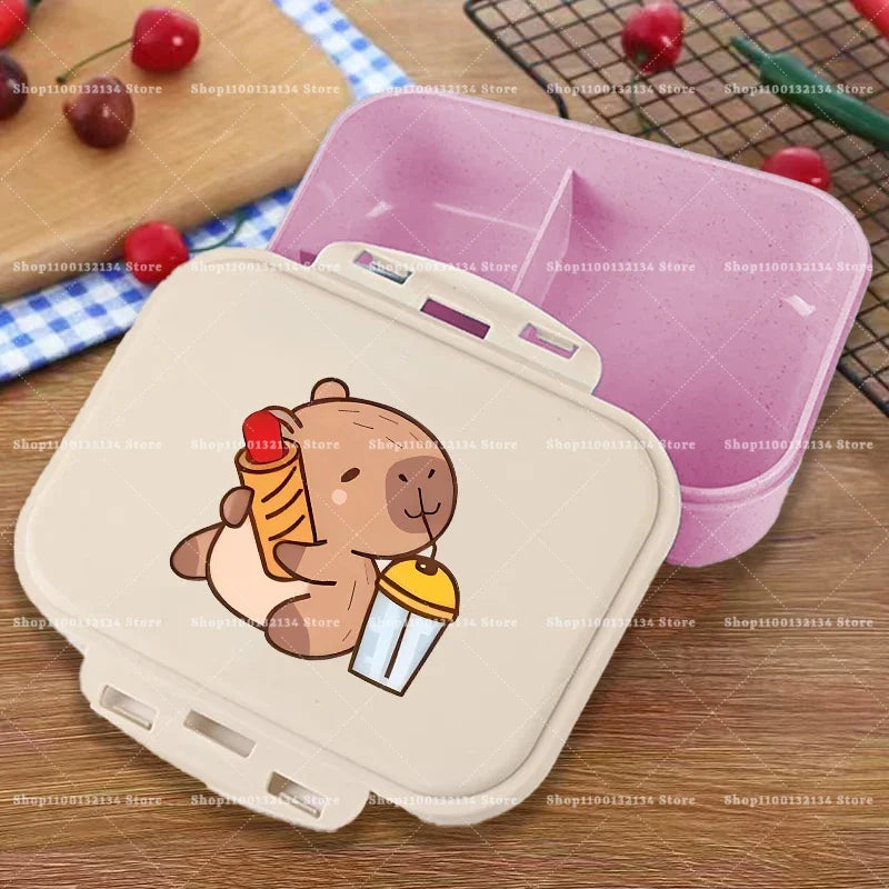 Capybara Bento Lunch Box Anime Animals - ProPawPet.com