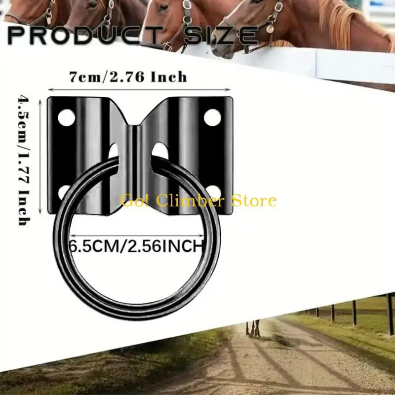 Q84C Essential Metal Stall Rings For Stable - ProPawPet.com