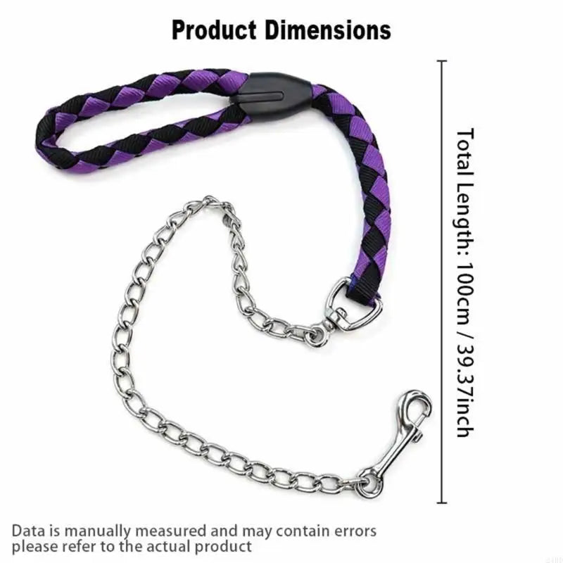 Horse Handling Rope With Chain for Routine - ProPawPet.com