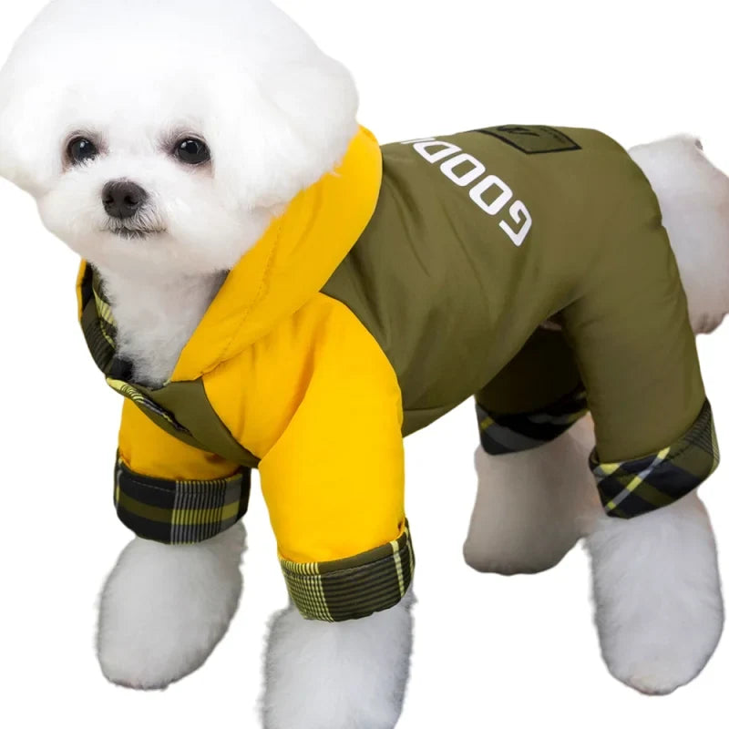 Waterproof Pet Jumpsuits Winter Fleece Dog - ProPawPet.com