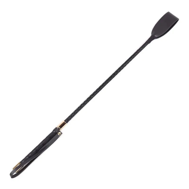 Black PU Leather Short Straight Whip – Whips, Crops & Spurs