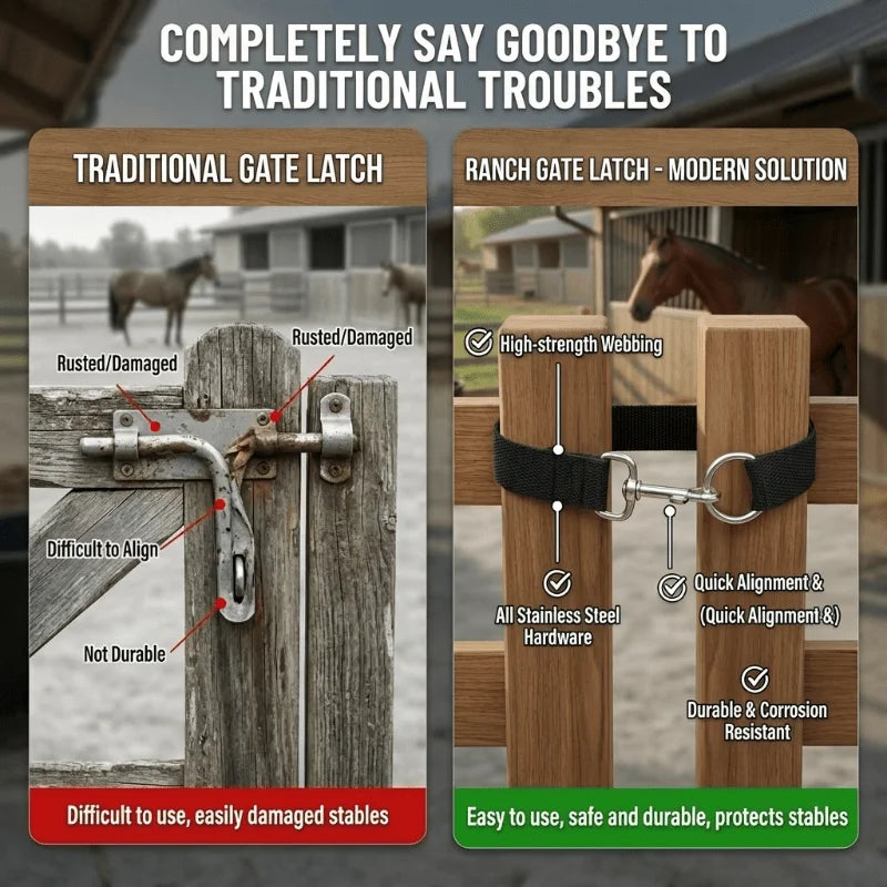 3pcs Simple Marek Door Latches, Simple Ranch - ProPawPet.com