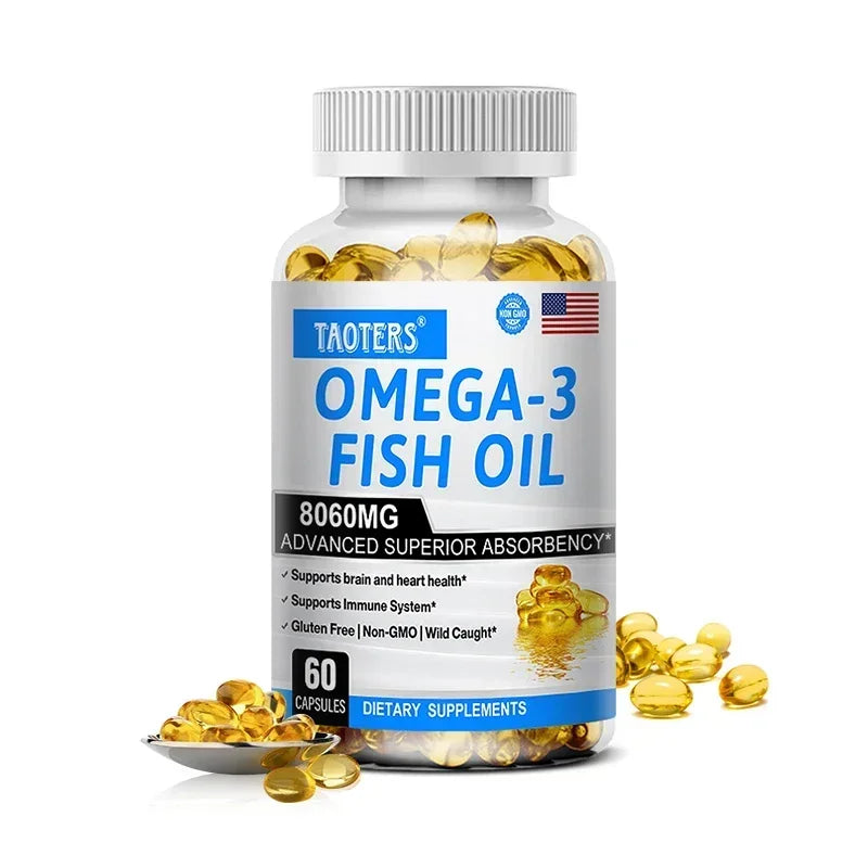Omega-3 Fish Oil Supplement High in EPA Dha – Aquarium Accessories