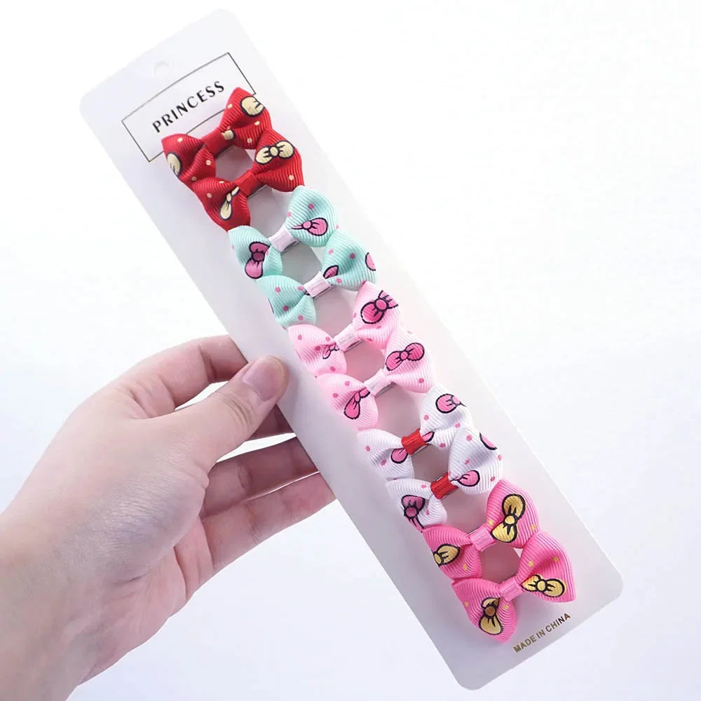 10pcs Easy-on Dog Hair Clips Diverse Styles - ProPawPet.com